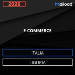 Database Email E-COMMERCE (Liguria – Italia)