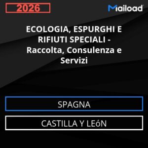 Database Email ECOLOGIA, ESPURGHI E RIFIUTI SPECIALI – Raccolta, Consulenza e Servizi (Castilla y León – Spagna)