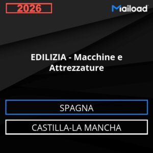 Database Email EDILIZIA – Macchine e Attrezzature (Castilla-La Mancha – Spagna)