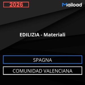 Database Email EDILIZIA – Materiali (Comunidad Valenciana – Spagna)