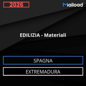 Database Email EDILIZIA – Materiali (Extremadura – Spagna)