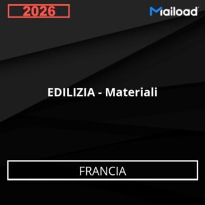 Database Email EDILIZIA – Materiali (Francia)