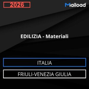Database Email EDILIZIA – Materiali (Friuli-Venezia Giulia – Italia)