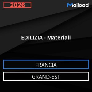Database Email EDILIZIA – Materiali (Grand-Est – Francia)