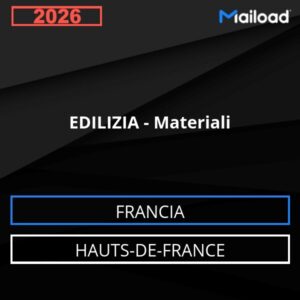 Database Email EDILIZIA – Materiali (Hauts-de-France – Francia)