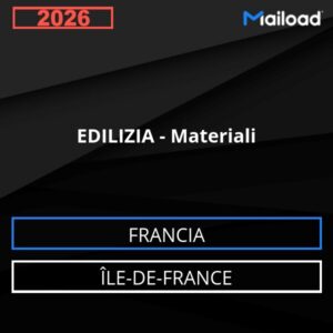 Database Email EDILIZIA – Materiali (Île-de-France – Francia)