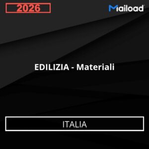 Database Email EDILIZIA – Materiali (Italia)