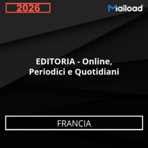 Database Email EDITORIA – Online, Periodici e Quotidiani (Francia)