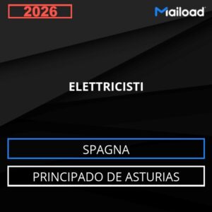 Base de datos de correo electrónico ELETTRICISTI ( Principado de Asturias – Spagna )