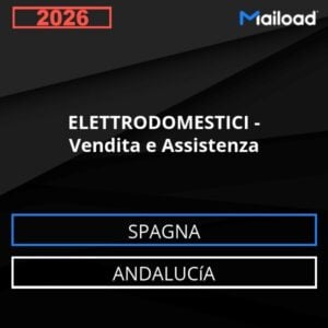 Database Email ELETTRODOMESTICI – Vendita e Assistenza (Andalucía – Spagna)