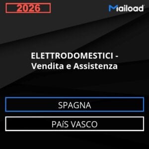 Database Email ELETTRODOMESTICI – Vendita e Assistenza (País Vasco – Spagna)