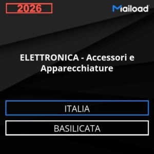 Database Email ELETTRONICA – Accessori e Apparecchiature (Basilicata – Italia)