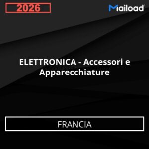 Base de Datos de Correo Electrónico ELETTRONICA – Accessori e Apparecchiature (Francia)