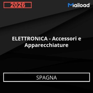 Base de Datos de Correo Electrónico ELETTRONICA – Accessori e Apparecchiature (Spagna)