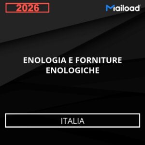 Base de Datos de Correo Electrónico ENOLOGIA E FORNITURE ENOLOGICHE (Italia)