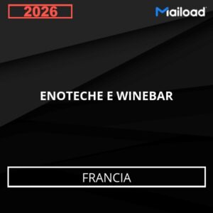 Base de Datos de Correo Electrónico ENOTECHE E WINEBAR (Francia)