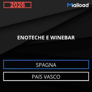 Base de datos de correo electrónico ENOTECHE E WINEBAR ( País Vasco – Spagna )