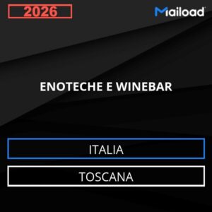 Base de datos de correo electrónico ENOTECHE E WINEBAR ( Toscana – Italia )