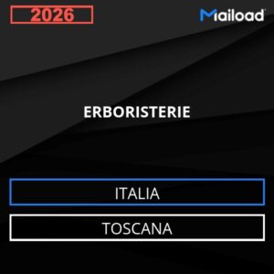 Base de datos de correo electrónico ERBORISTERIE ( Toscana – Italia )