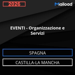 Database Email EVENTI – Organizzazione e Servizi (Castilla-La Mancha – Spagna)