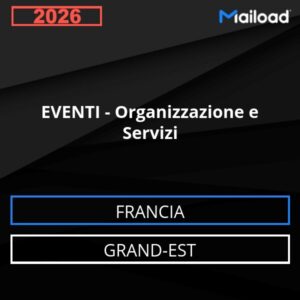 Database Email EVENTI – Organizzazione e Servizi (Grand-Est – Francia)