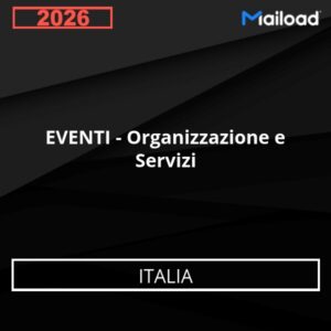 Base de Datos de Correo Electrónico EVENTI – Organizzazione e Servizi (Italia)