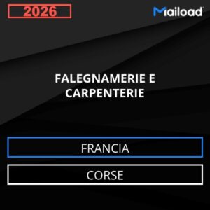 Base de datos de correo electrónico FALEGNAMERIE E CARPENTERIE ( Corse – Francia )