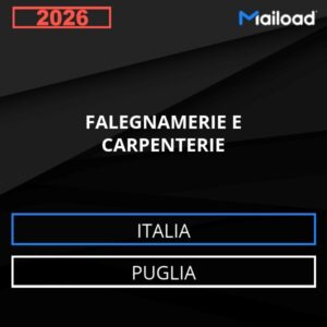 Base de datos de correo electrónico FALEGNAMERIE E CARPENTERIE ( Puglia – Italia )