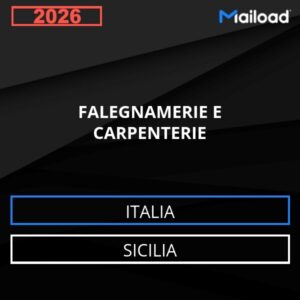Base de datos de correo electrónico FALEGNAMERIE E CARPENTERIE ( Sicilia – Italia )