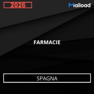 Base de Datos de Correo Electrónico FARMACIE (Spagna)