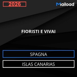 Base de datos de correo electrónico FIORISTI E VIVAI ( Islas Canarias – Spagna )