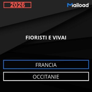 Base de datos de correo electrónico FIORISTI E VIVAI ( Occitanie – Francia )