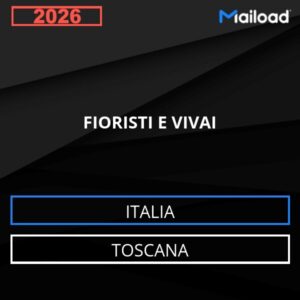 Base de datos de correo electrónico FIORISTI E VIVAI ( Toscana – Italia )