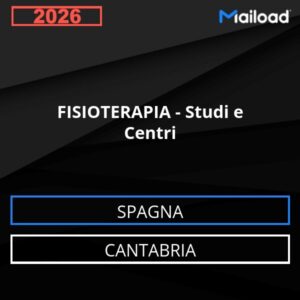 Database Email FISIOTERAPIA – Studi e Centri (Cantabria – Spagna)