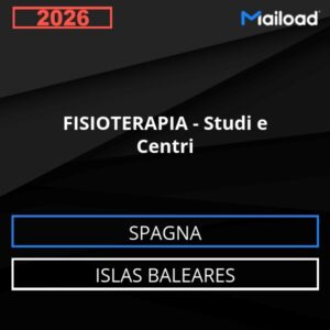 Database Email FISIOTERAPIA – Studi e Centri (Islas Baleares – Spagna)