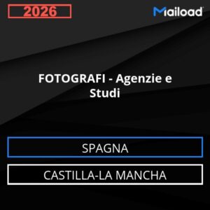 Base de datos de correo electrónico FOTÓGRAFOS – Agencias y Consultas (Castilla-La Mancha – España)