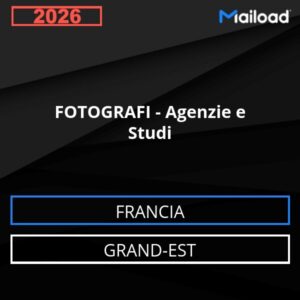 Database Email FOTOGRAFI – Agenzie e Studi (Grand-Est – Francia)