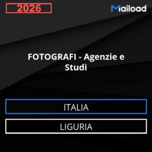 Base de datos de correo electrónico FOTÓGRAFOS – Agencias y Consultas ( Liguria - Italia)