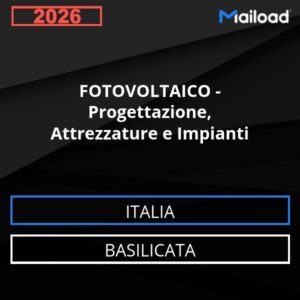Database Email FOTOVOLTAICO – Progettazione, Attrezzature e Impianti (Basilicata – Italia)