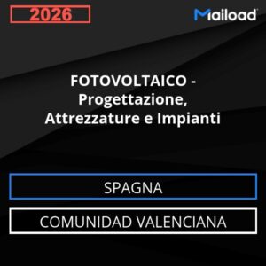 Database Email FOTOVOLTAICO – Progettazione, Attrezzature e Impianti (Comunidad Valenciana – Spagna)