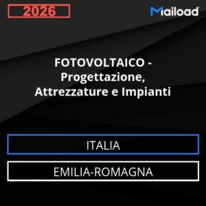 Base de datos de correo electrónico FOTOVOLTAICA – Diseño , Equipos Y Instalaciones ( Emilia-Romagna - Italia)
