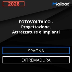 Database Email FOTOVOLTAICO – Progettazione, Attrezzature e Impianti (Extremadura – Spagna)