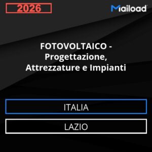 Base de datos de correo electrónico FOTOVOLTAICA – Diseño , Equipos Y Instalaciones ( Lazio - Italia)
