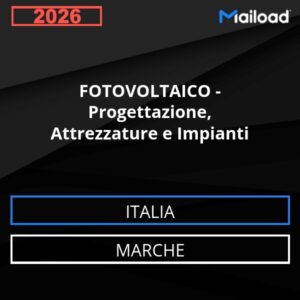 Base de datos de correo electrónico FOTOVOLTAICA – Diseño , Equipos Y Instalaciones ( Marche - Italia)