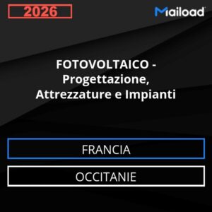 Database Email FOTOVOLTAICO – Progettazione, Attrezzature e Impianti (Occitanie – Francia)