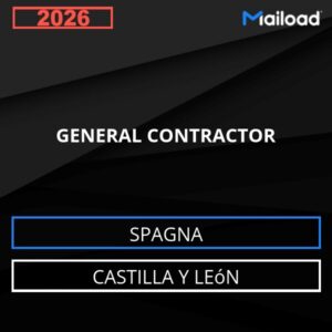 Base de datos de correo electrónico GENERAL CONTRACTOR ( Castilla y León – Spagna )