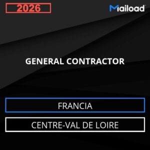 Database Email GENERAL CONTRACTOR (Centre-Val de Loire – Francia)