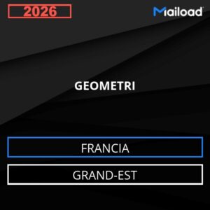 Database Email GEOMETRI (Grand-Est – Francia)