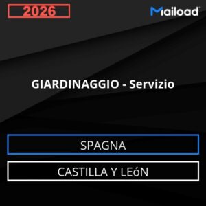 Database Email GIARDINAGGIO – Servizio (Castilla y León – Spagna)
