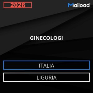 Base de datos de correo electrónico GINECOLOGI ( Liguria – Italia )